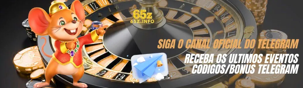 Siga o Canal Oficial no Telegram para Bônus VIP